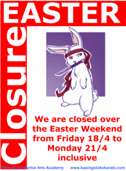Easter Closure 2014