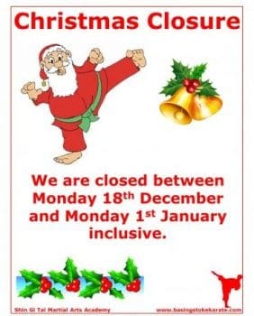 Christmas Closure