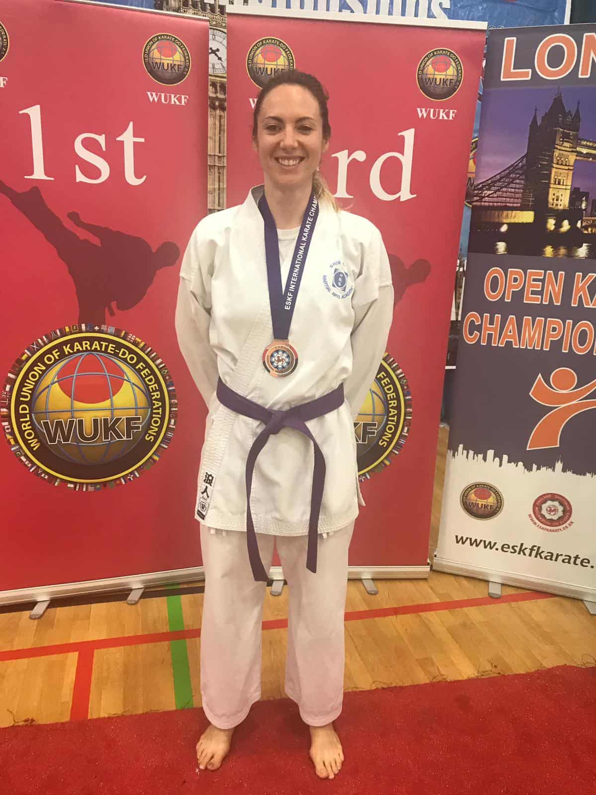 Ladies veteran Karate