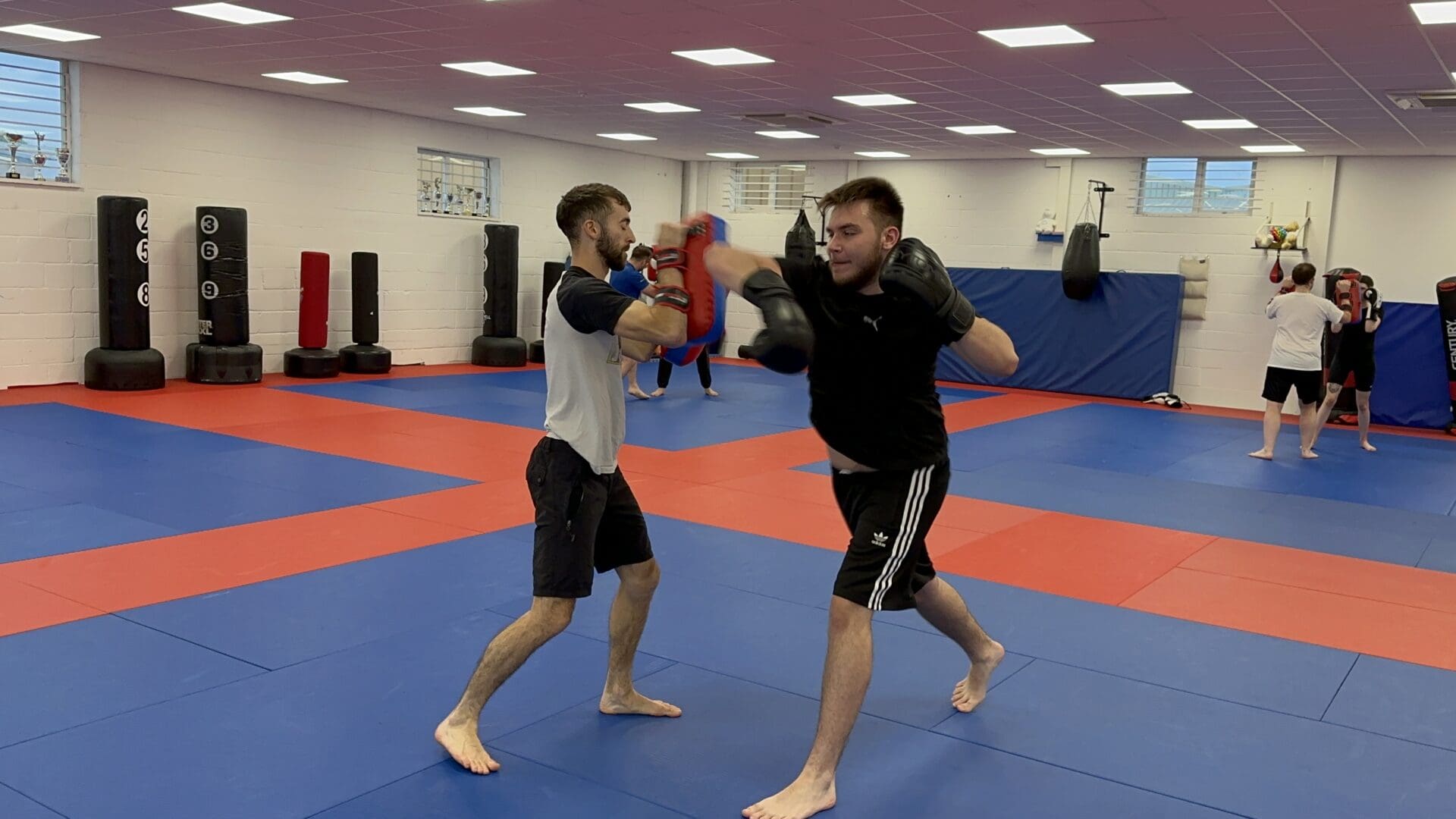 Photo of ladies only kickboxing class