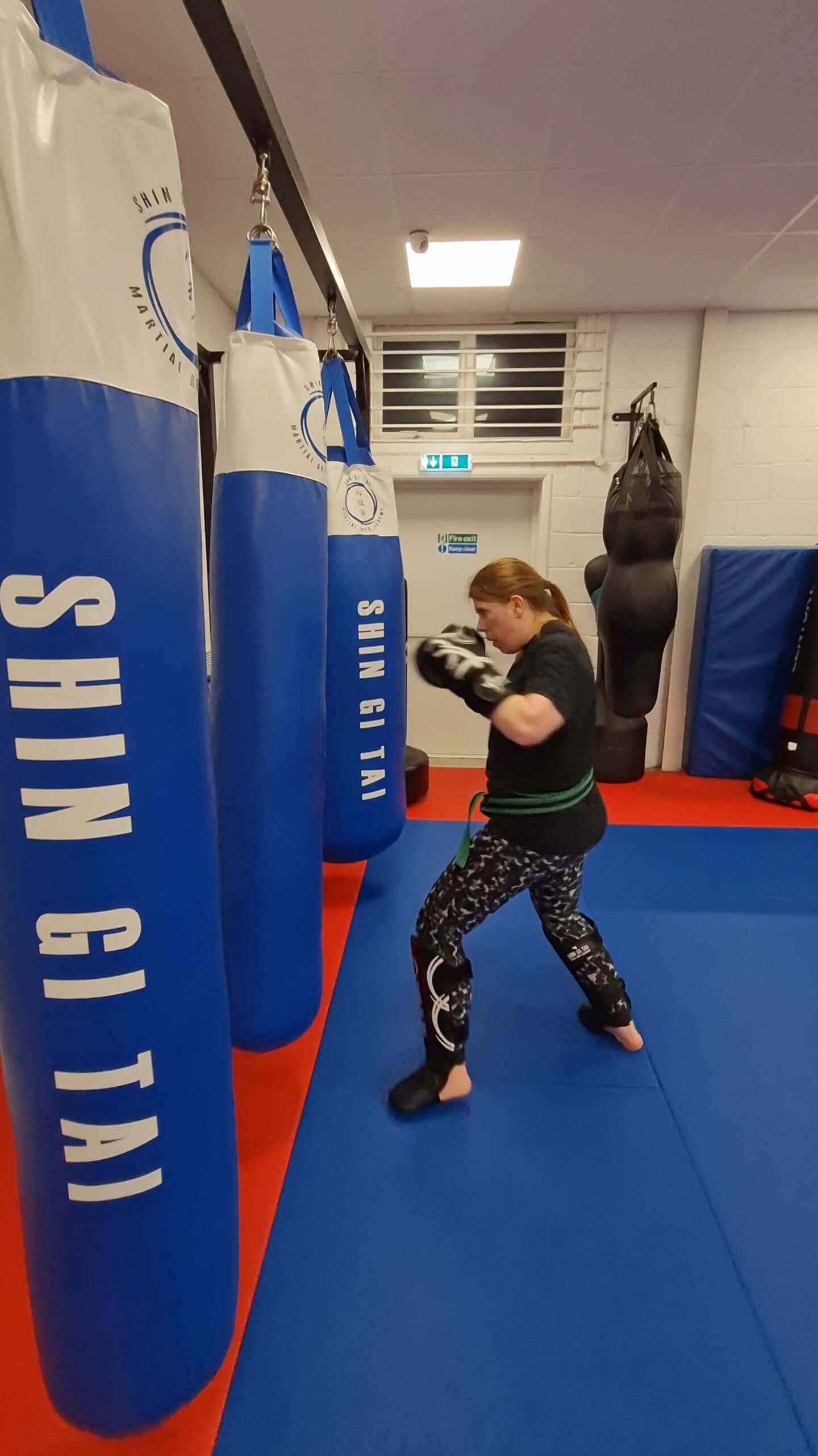 Ladies Kickboxing class in Winchester