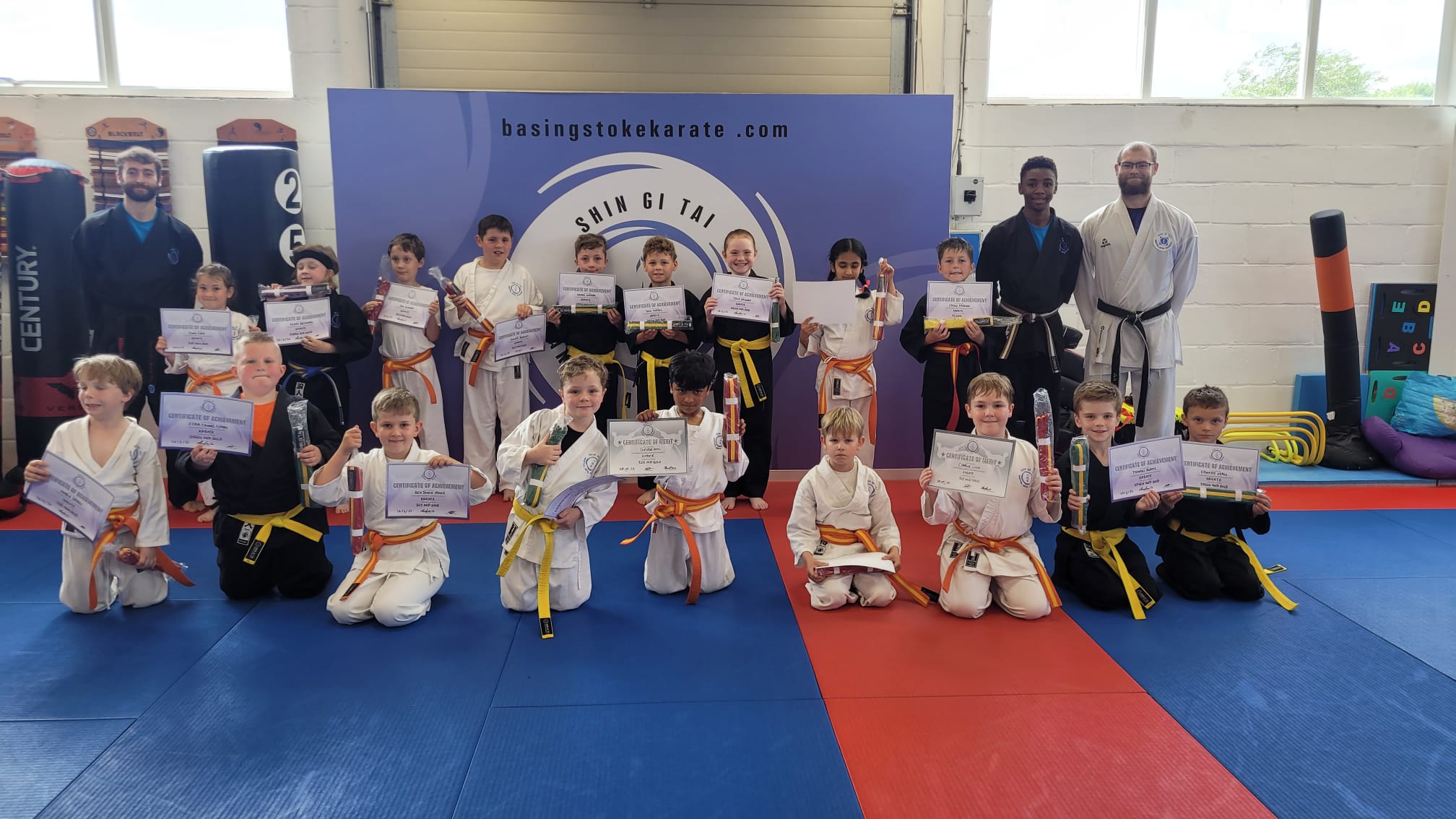 Martial classes for beginners in Winchester Photo of two young martial artists