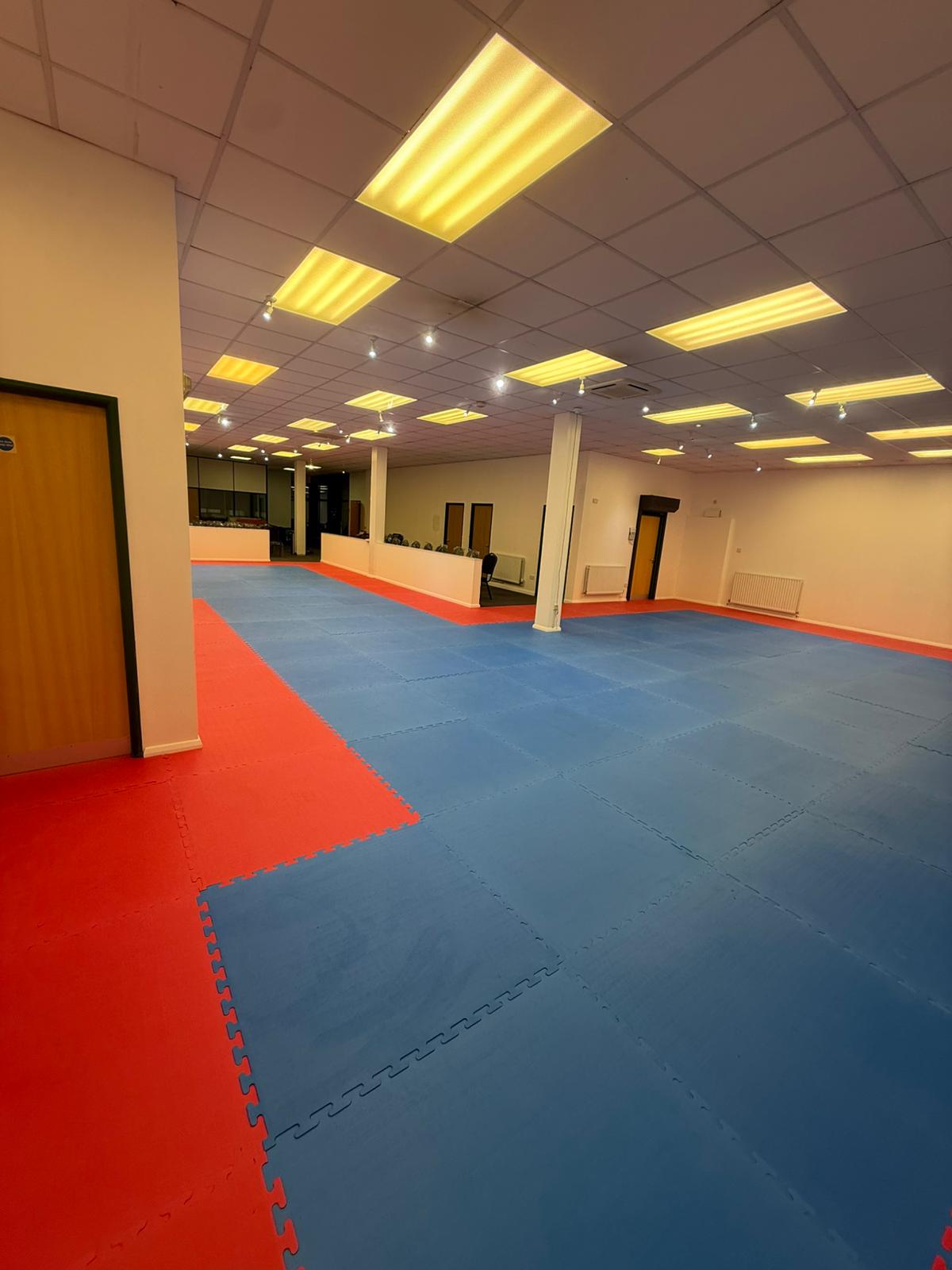 Karate classes are held in this dojo in Winchester 