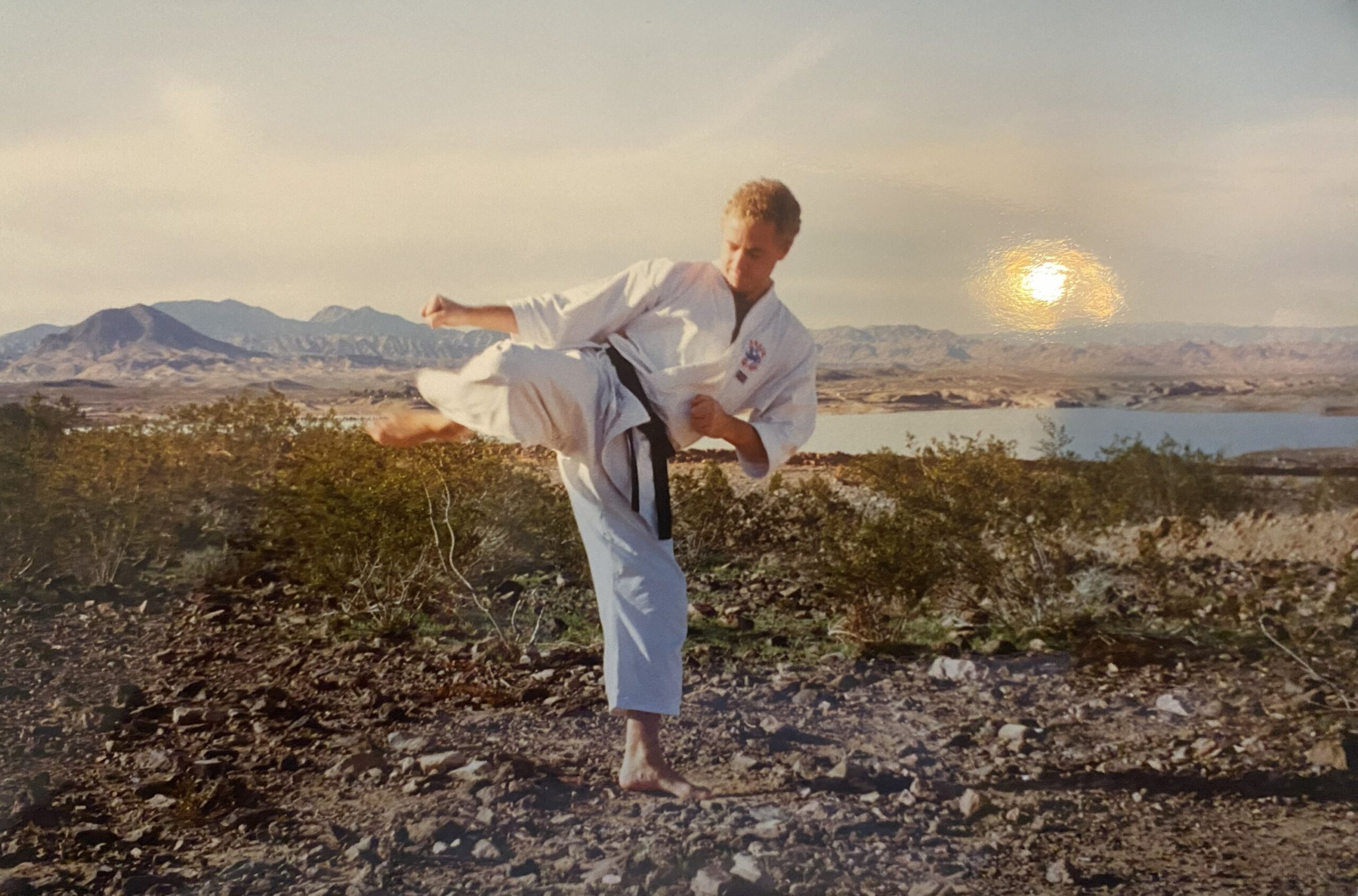Las Vegas International Karate teacher from Winchester Karate club in Las Vegas for International competition