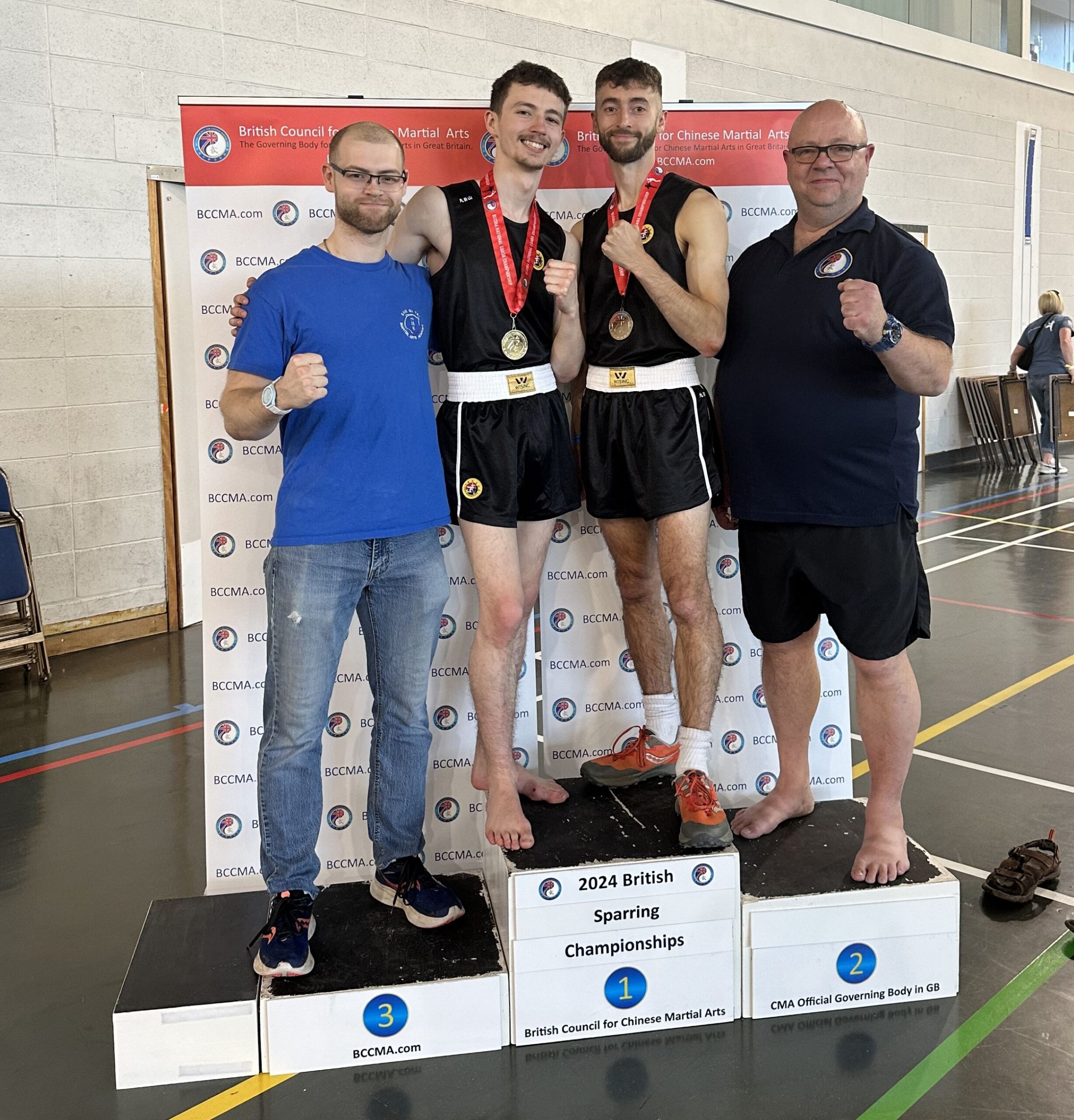 British Kung Fu champions from Shin Gi Tai Martial Arts Academy